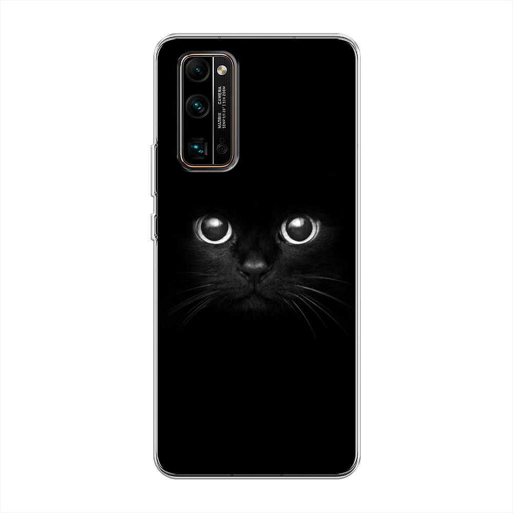 

Чехол Awog на Honor 30 Pro Plus "Взгляд черной кошки", Черный, 612250-1