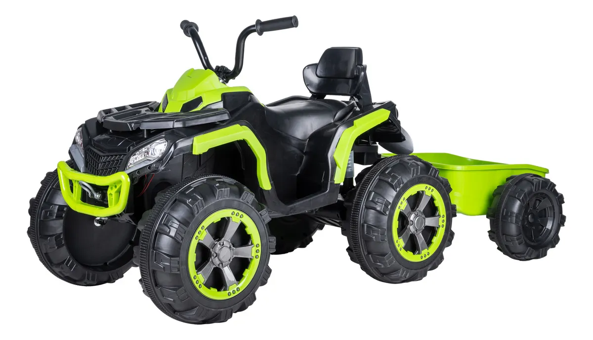 

Детский электромобиль квадроцикл Farfello F6069 зеленый, F6069