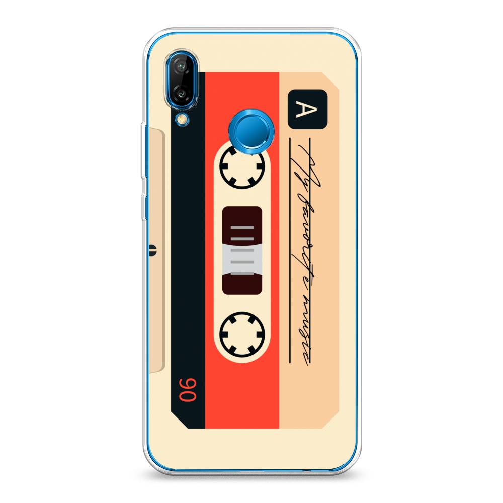 

Чехол на Huawei P20 Lite "Бежевая кассета", Черный;красный;бежевый, 64450-6