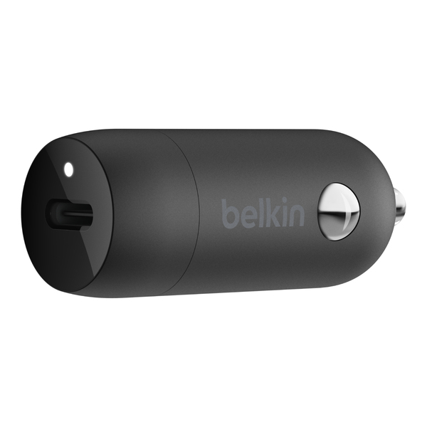Автомобильное зарядное устройство Belkin BoostCharge 30 Вт USB-C PD 3.0 PPS черный