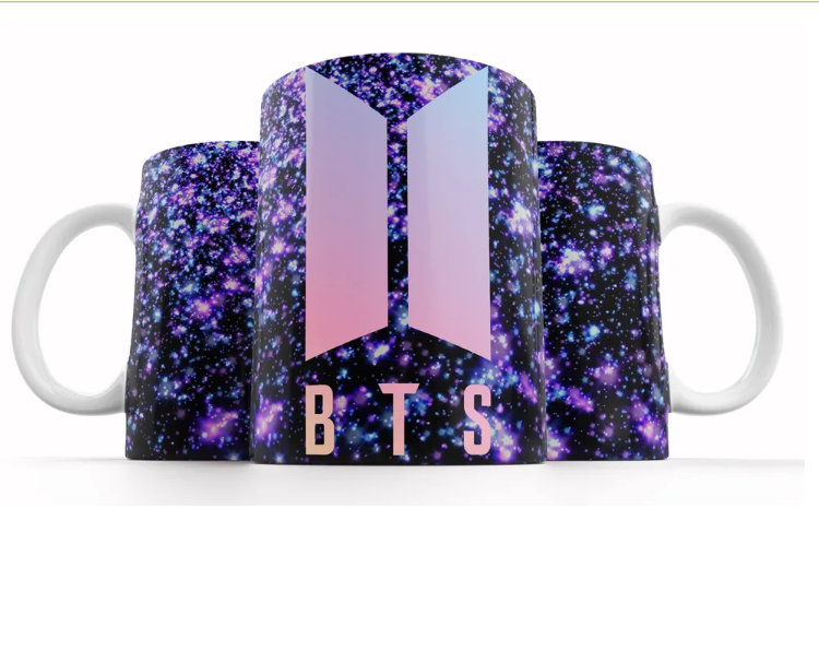 

Кружка с принтом музыкальной K-pop культуры BTS, Кружка в подарок "BTS"