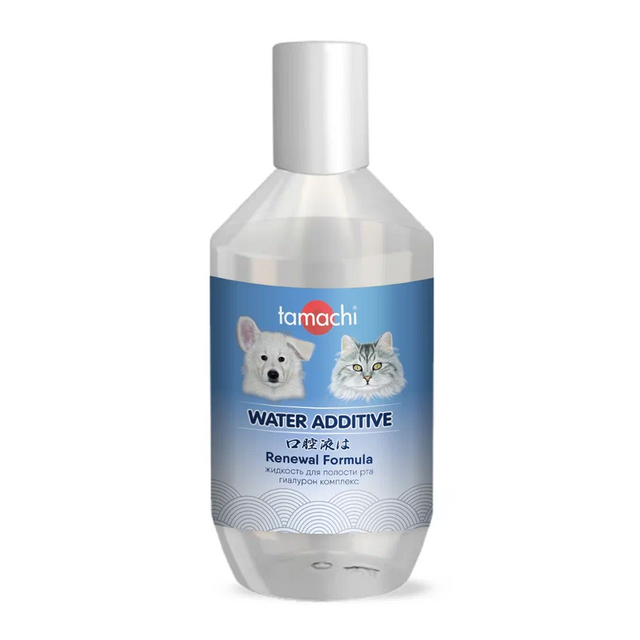 Жидкость для полости рта кошек и собак Tamachi Water Additive Renewal Formula, 400 мл