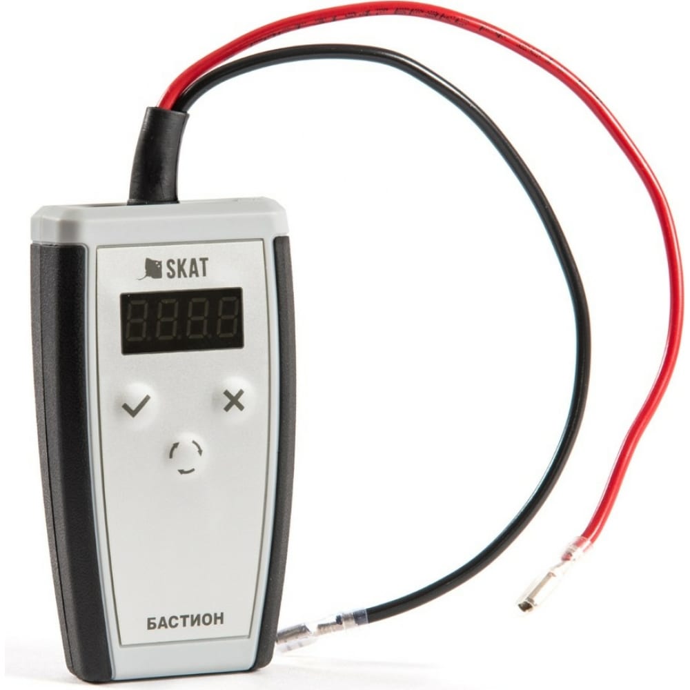 

Тестер контроля емкости АКБ SKAT-BatTeSS 12 В, 1.2-12 Ач, экран, 3 режима измерений 253