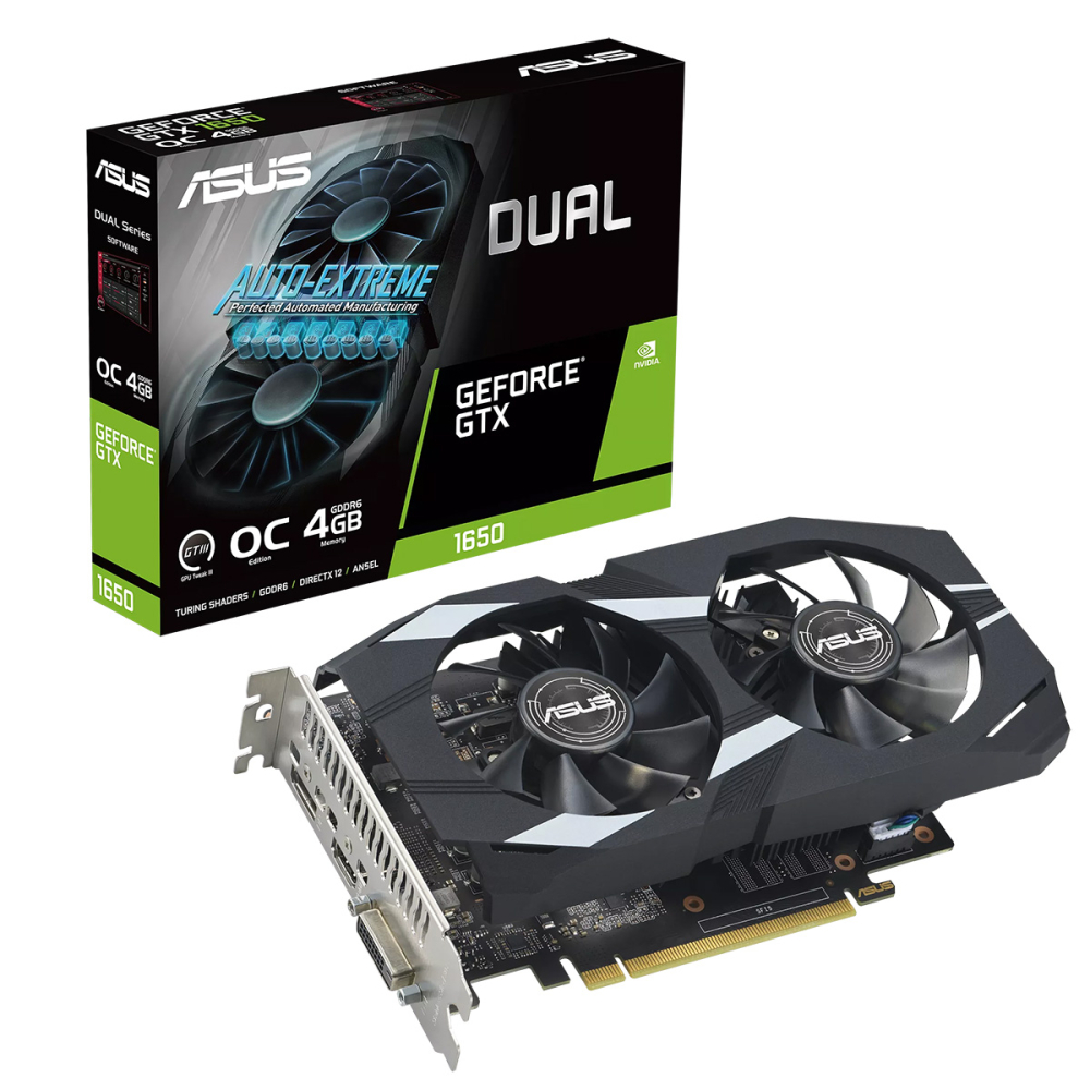 Видеокарта ASUS DUAL GTX 1650