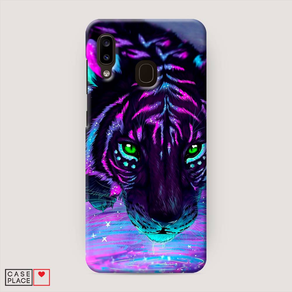 

Пластиковый чехол "Волшебный тигр" на Samsung Galaxy A30, 27520-1
