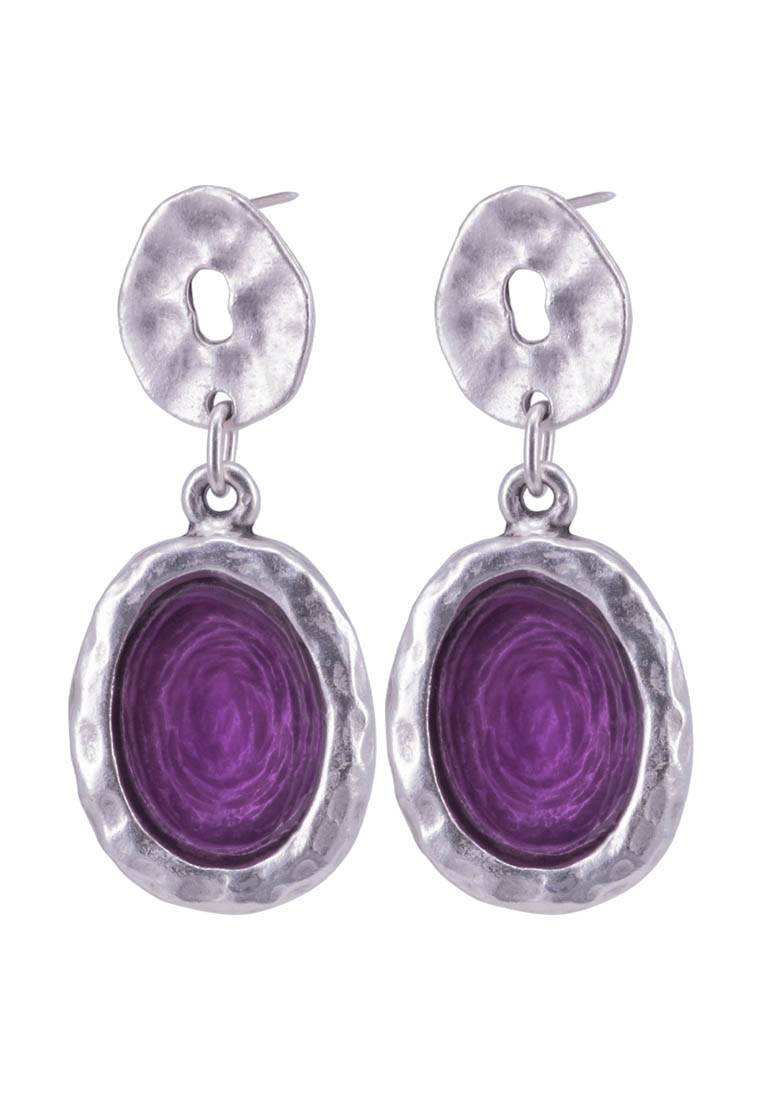 

Серьги из бижутерного сплава OTOKODESIGN 2-60261, эмаль, 2-60261