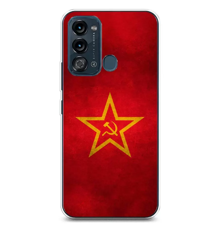 

Чехол Awog на Itel Vision 3 "Красное знамя", Разноцветный, 3200850-10