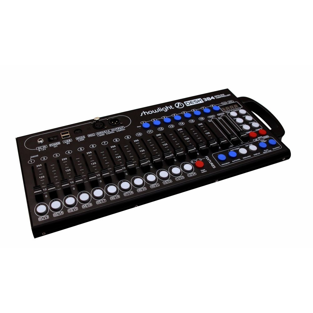 фото Dmx контроллер беспроводной showlight desk 384 dmx