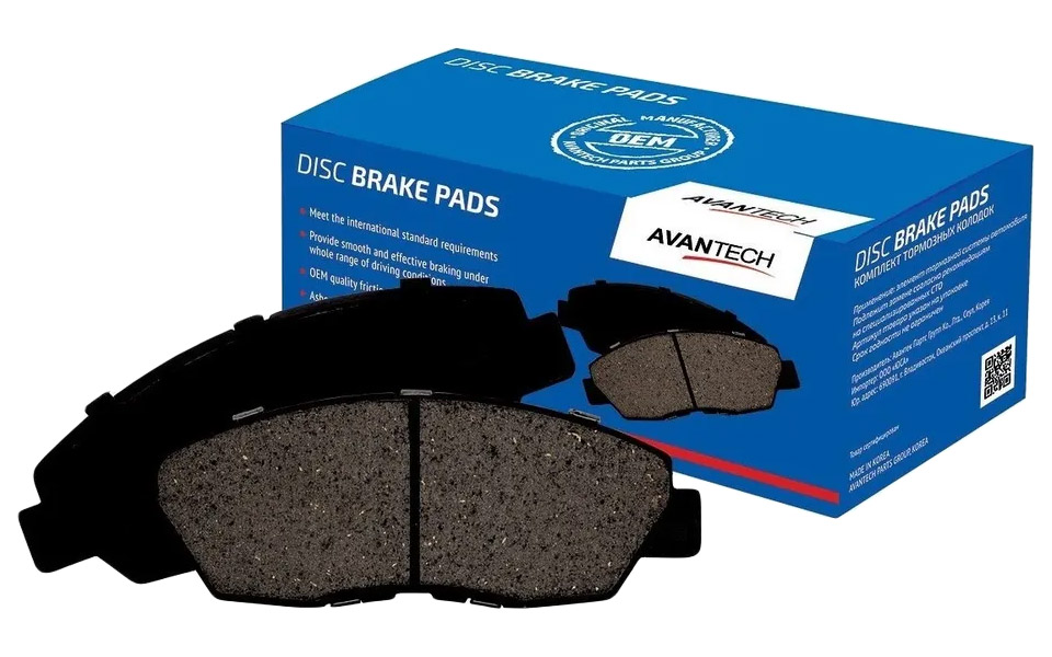 

Тормозные колодки AVANTECH av1021