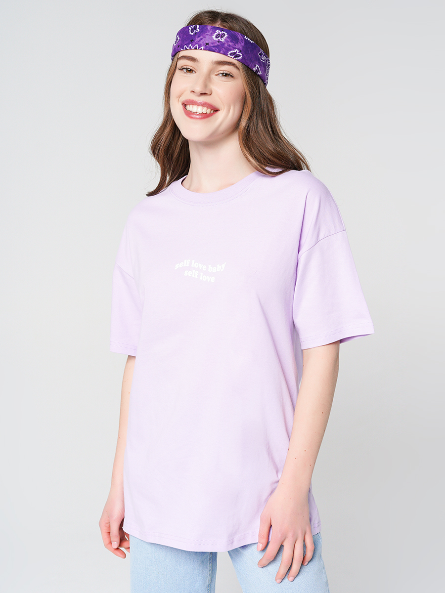 

Футболка женская ТВОЕ 93305 фиолетовая S, 93305