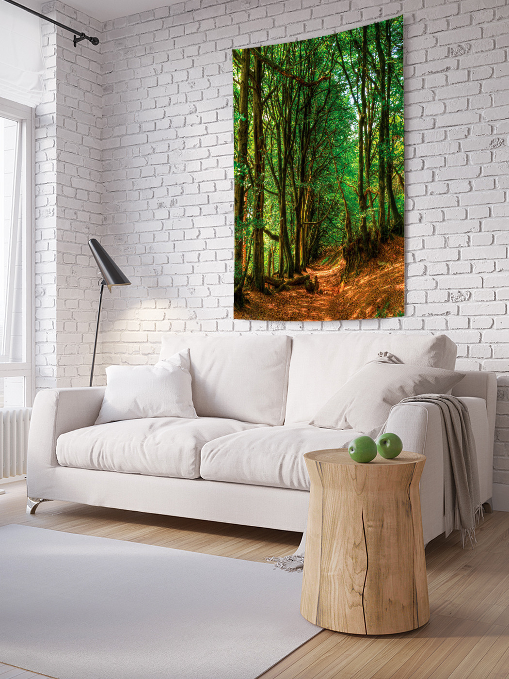

Вертикальное фотопанно на стену JoyArty Тропа из сказки 150x200 см, Тропа из сказки