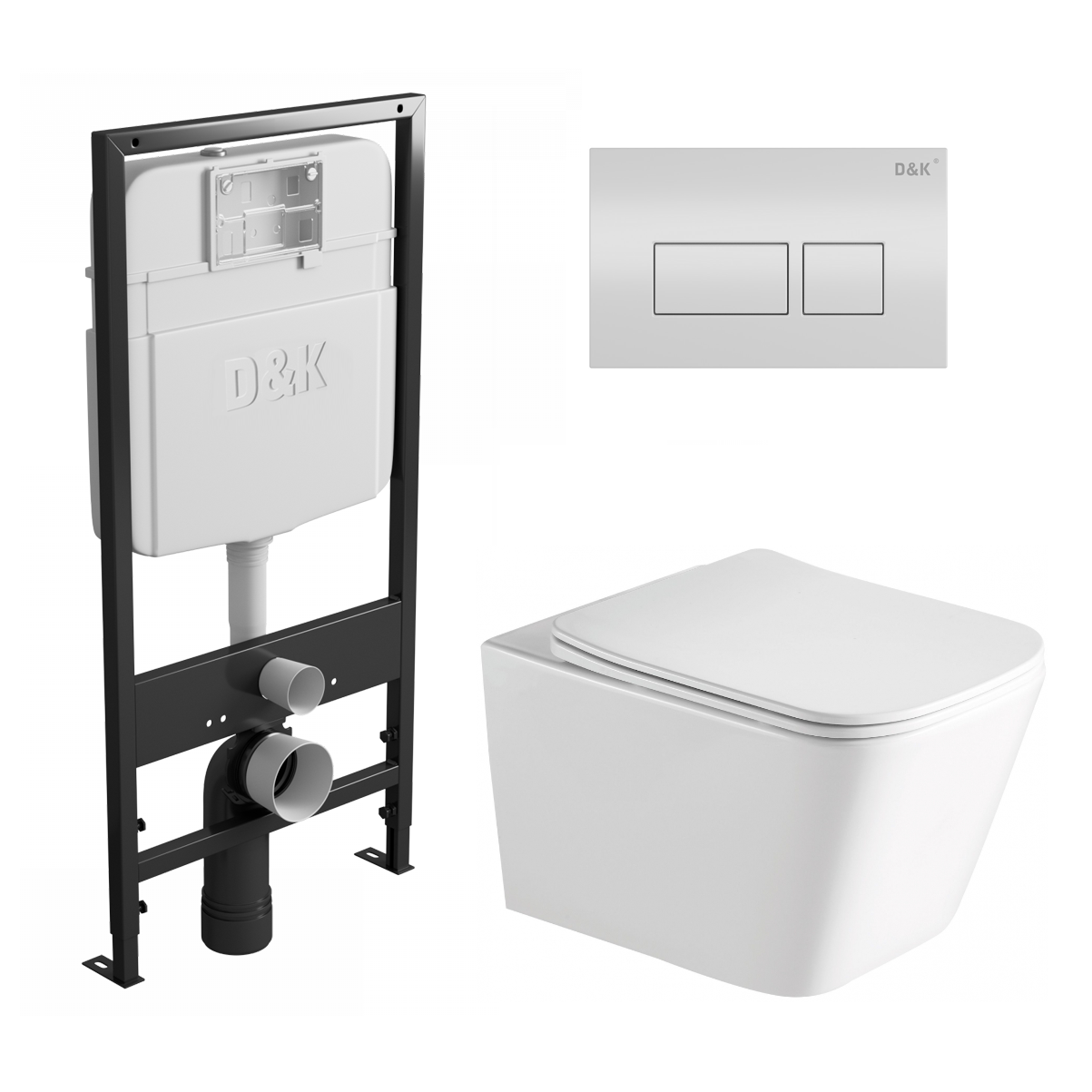 

Комплект: инсталляция D&K + унитаз SantiLine SL-5007 + кнопка белая, 534027
