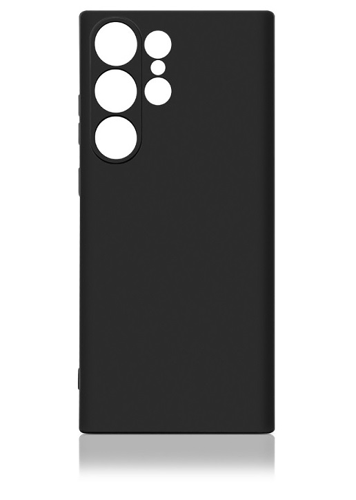 

Чехол-накладка для BoraSCO Samsung Galaxy S23 Ultra SM-S918 black, Черный