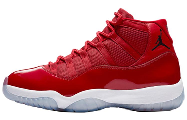 

Кроссовки унисекс Jordan Air Jordan 11 retro win like 96 красные 42 EU, Красный, Air Jordan 11 retro win like 96