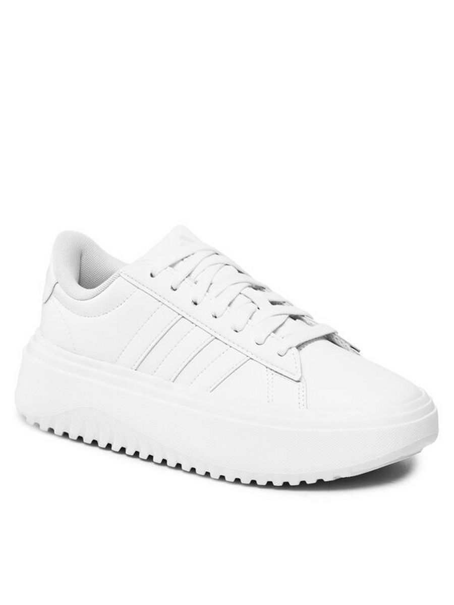 

Кеды женские Adidas Grand Court Platform IE1089 белые 40 2/3 EU, Белый, Grand Court Platform IE1089