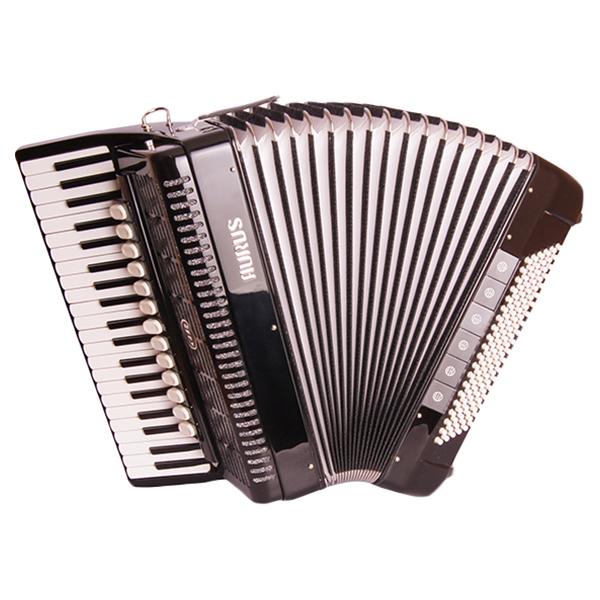 GH2012HA Аккордеон 41/120/13+6+1, черный, Gelander