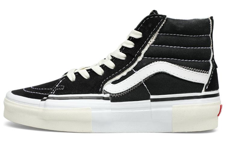 

Кеды унисекс Vans SK8 Reconstruct черные 38 EU, Черный, SK8 Reconstruct