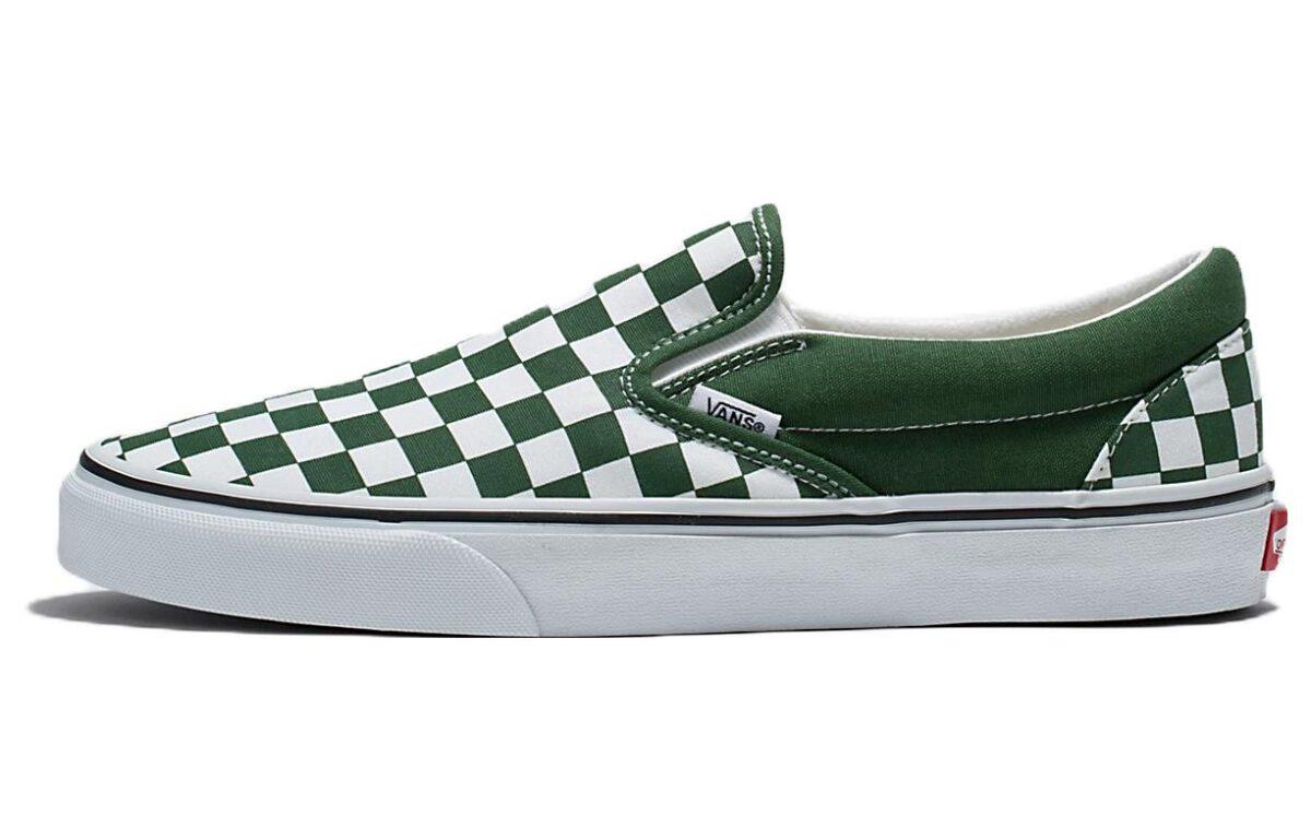 

Слипоны унисекс Vans slip-on Checkerboard коричневые 36.5 EU, Коричневый, slip-on Checkerboard