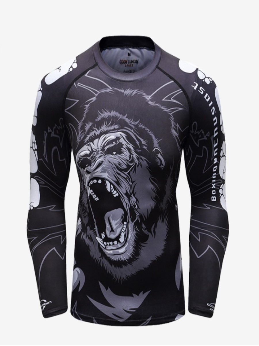 

Рашгард мужской Cody Lundin Gorilla CL12012 р. L, Черный, Gorilla
