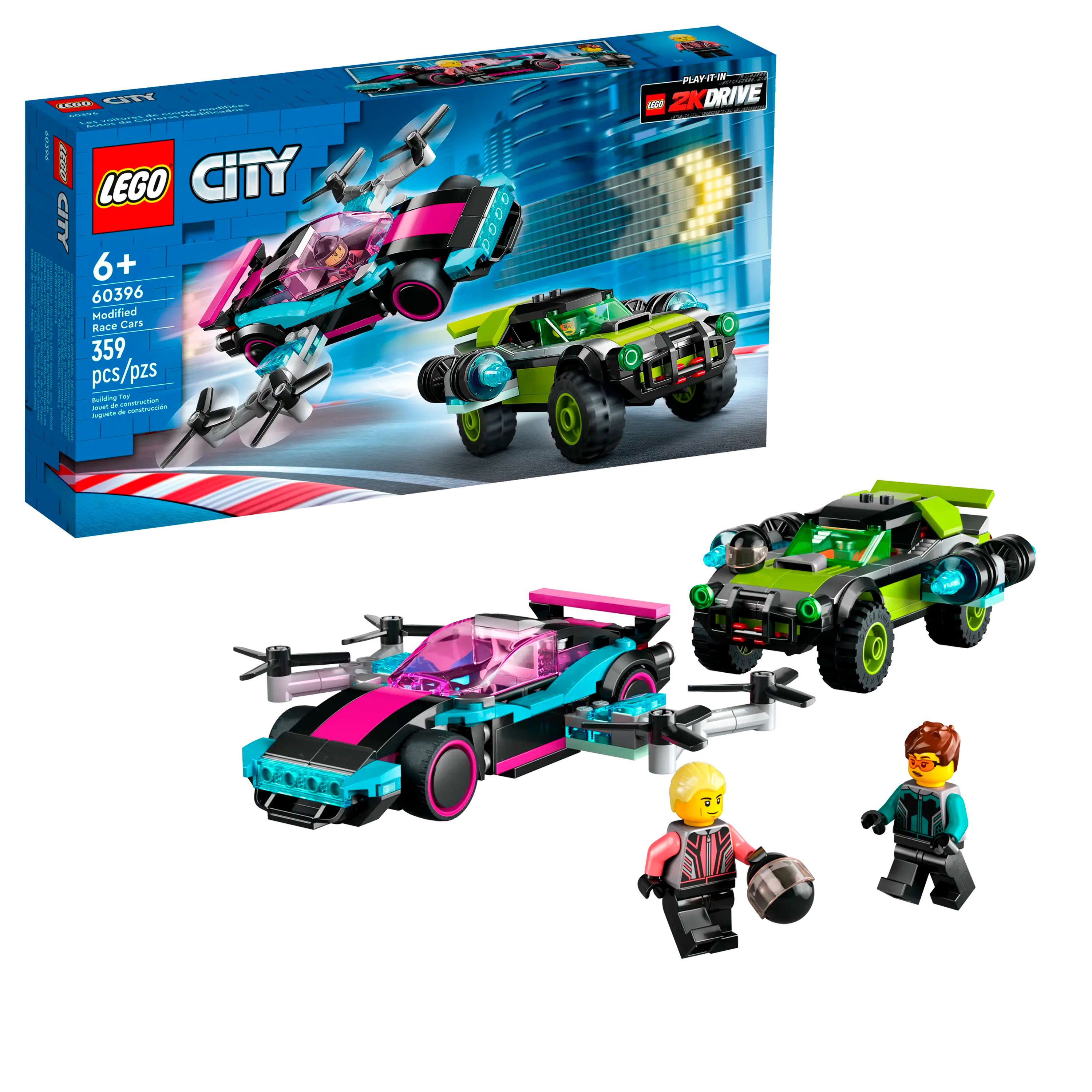 Конструктор Lego Modified Race Cars, 60396