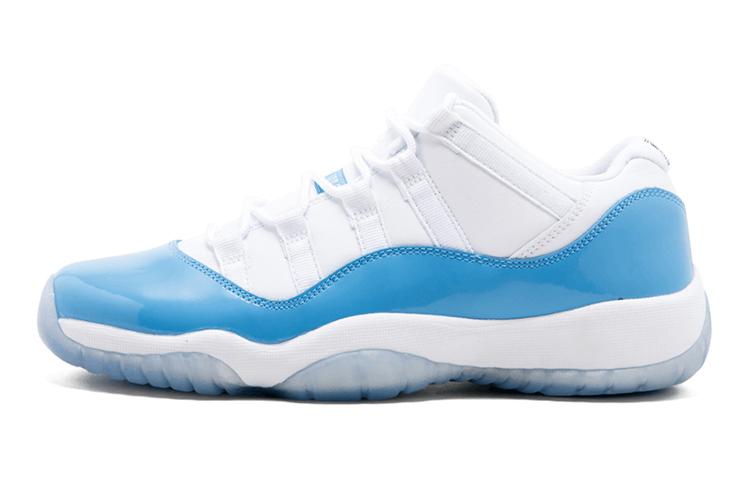 

Кроссовки унисекс Jordan Air Jordan 11 Retro Low University Blue GS голубые 36.5 EU, Голубой, Air Jordan 11 Retro Low University Blue GS