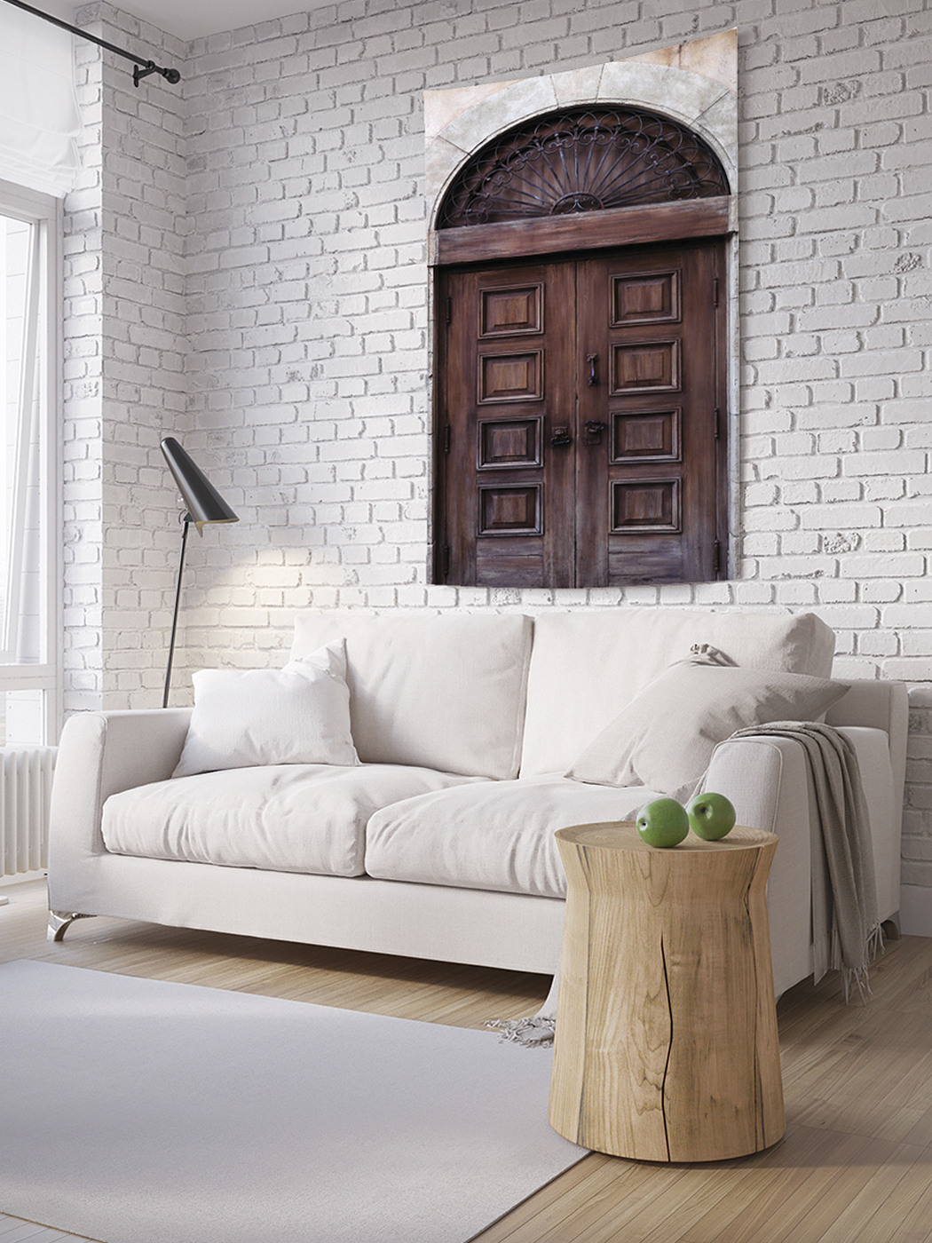 

Вертикальное фотопанно на стену JoyArty Классическая дверца 150x200 см, Классическая дверца