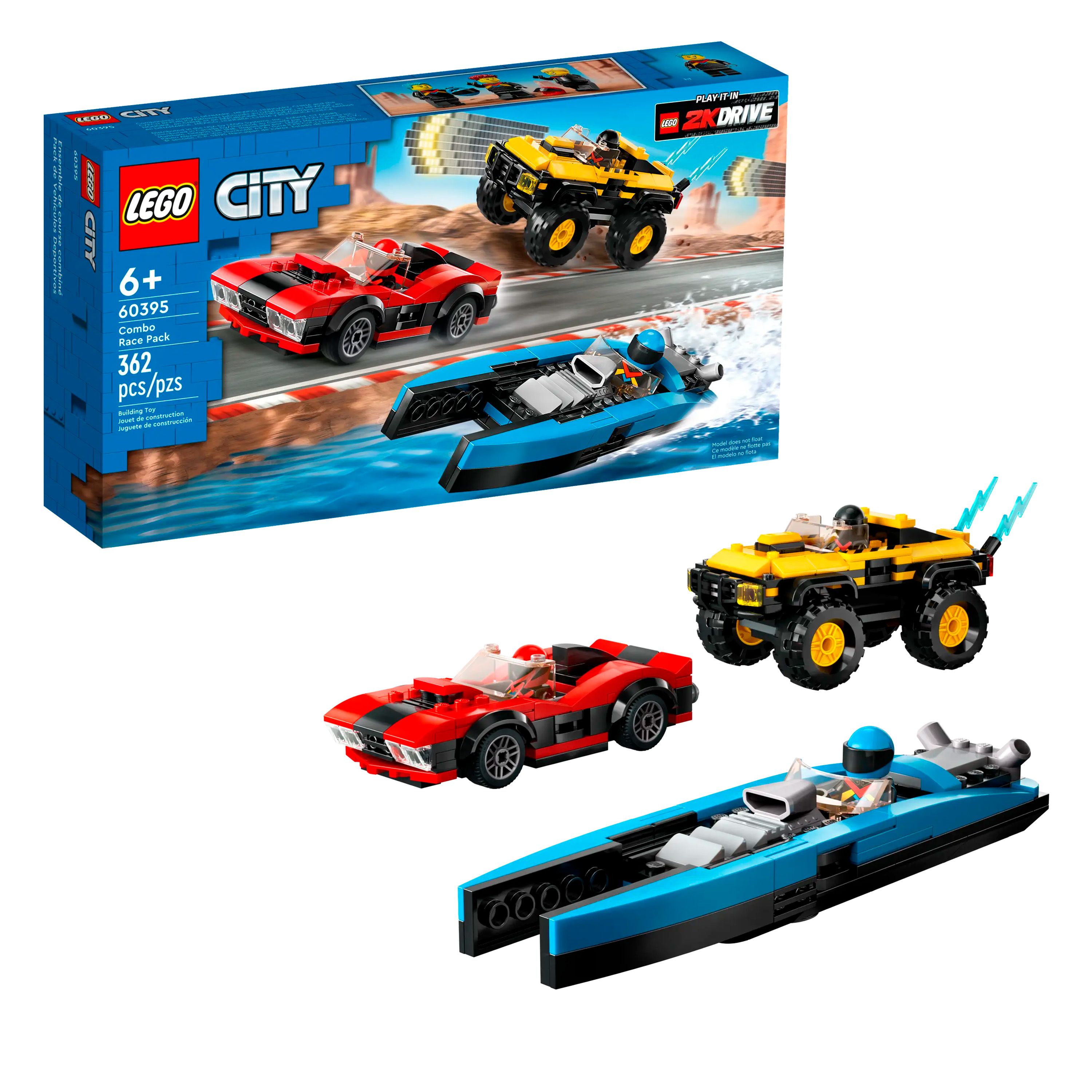 

Конструктор Lego Combo Race Pack, 60395, Combo Race Pack