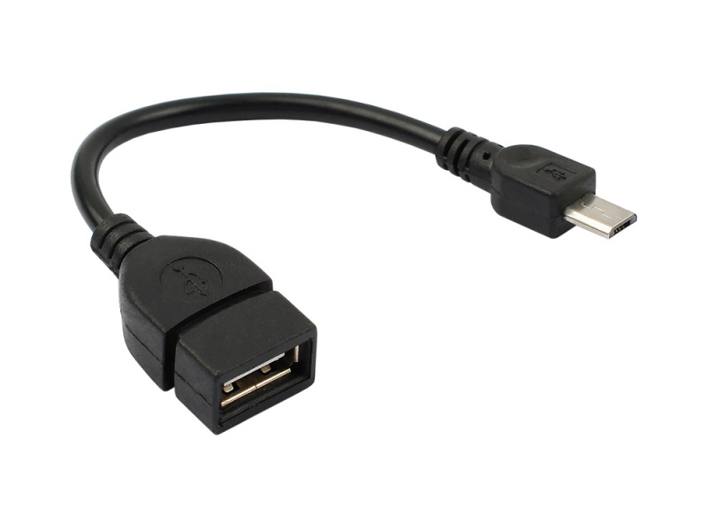 

Переходник Vixion USB A-Micro USB CAB46, Черный, CAB46