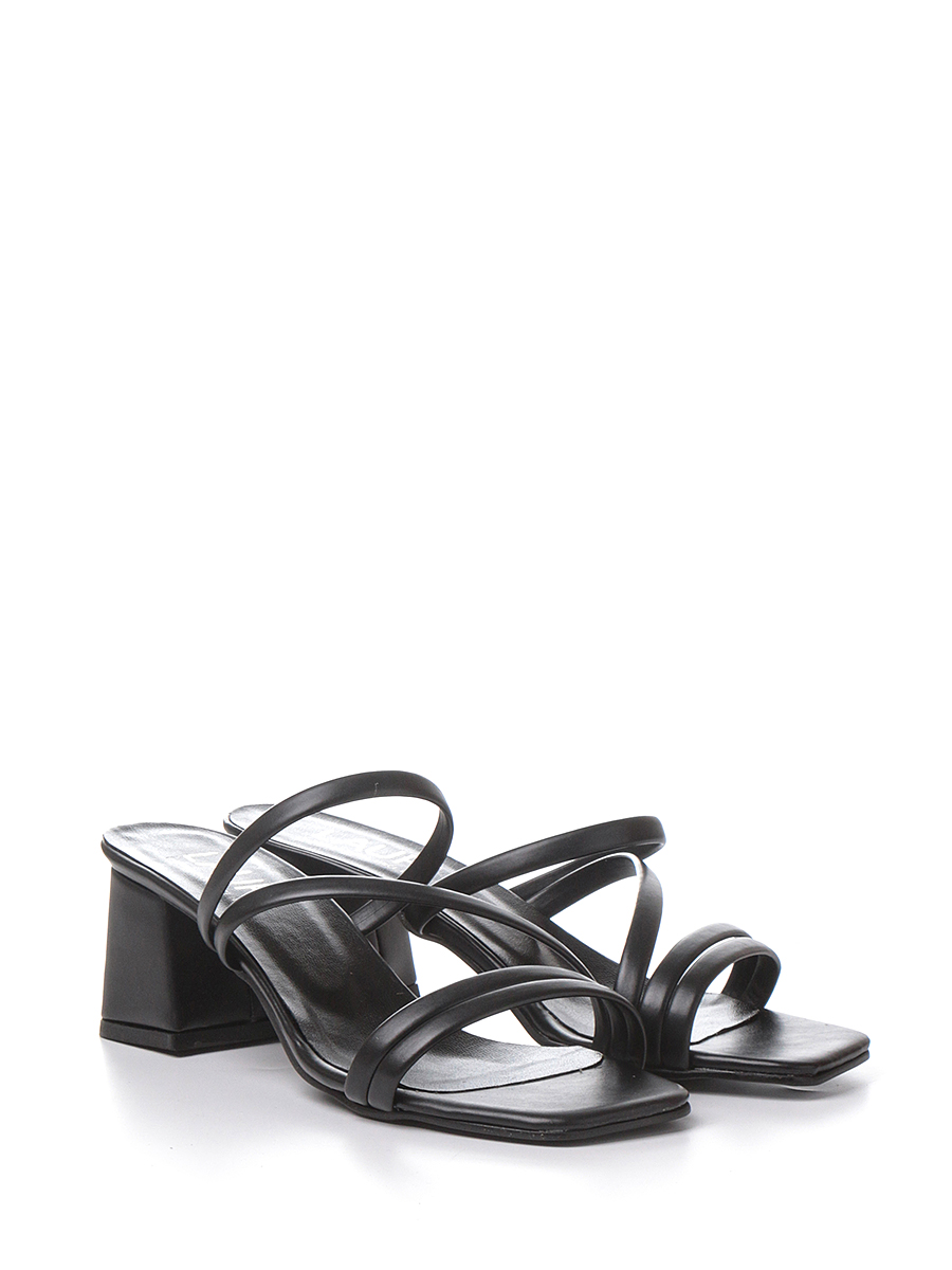 

Мюли женские LAUF! 02 черные 36 RU, Черный, 02