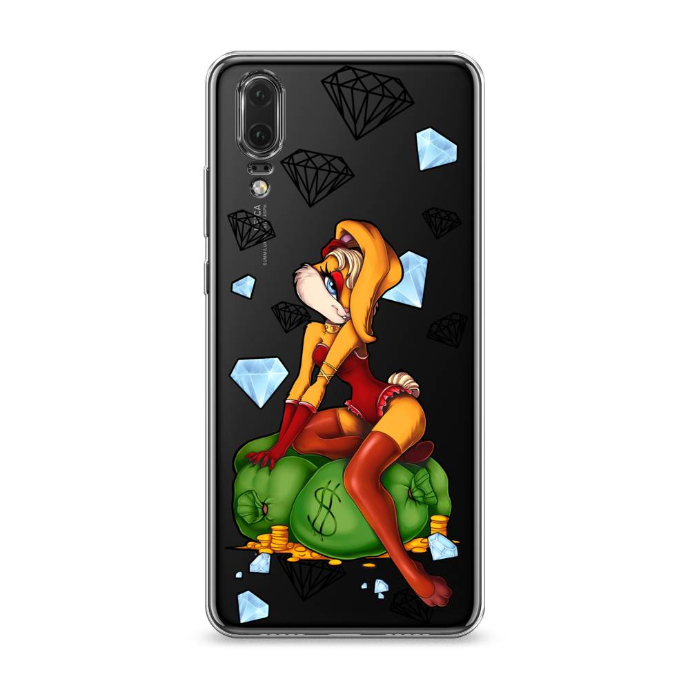 

Чехол на Huawei P20 "Лола Банни с бриллиантами", Красный;оранжевый;зеленый, 64350-6