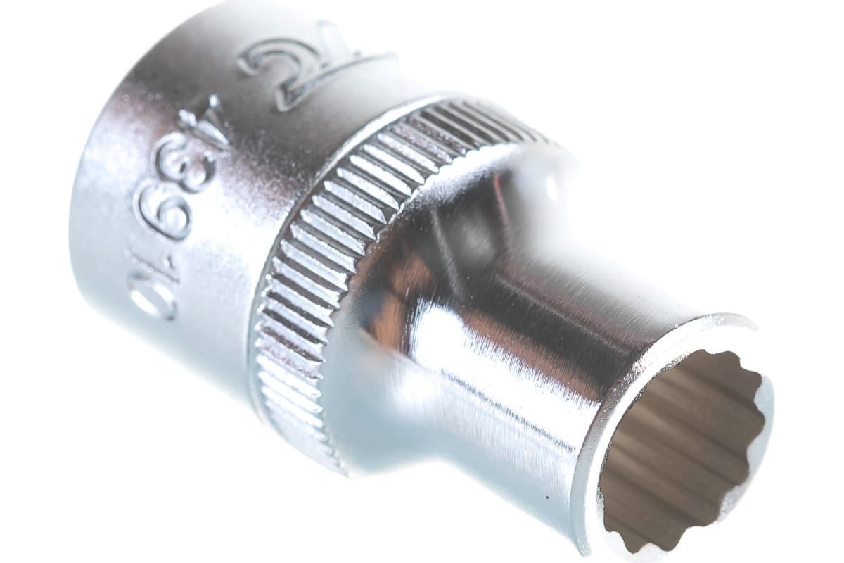 

Головка торцевая 12-гранная 1/2 х 10мм, длина 38мм