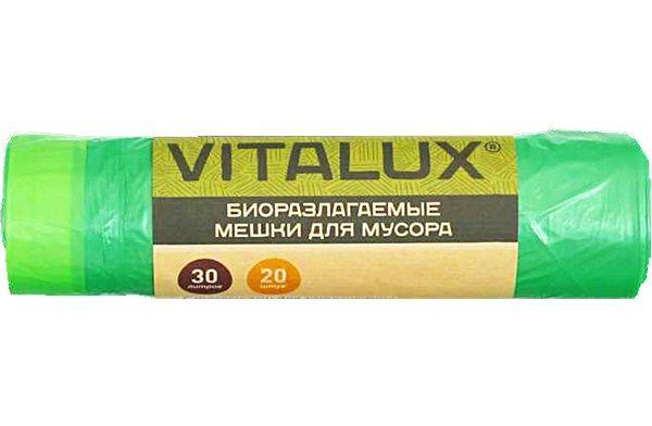 

Пакеты для мусора 30л, КБ (10мкм, биоразлаг., зеленые) ПНД, 20шт., 20 уп., Зеленый