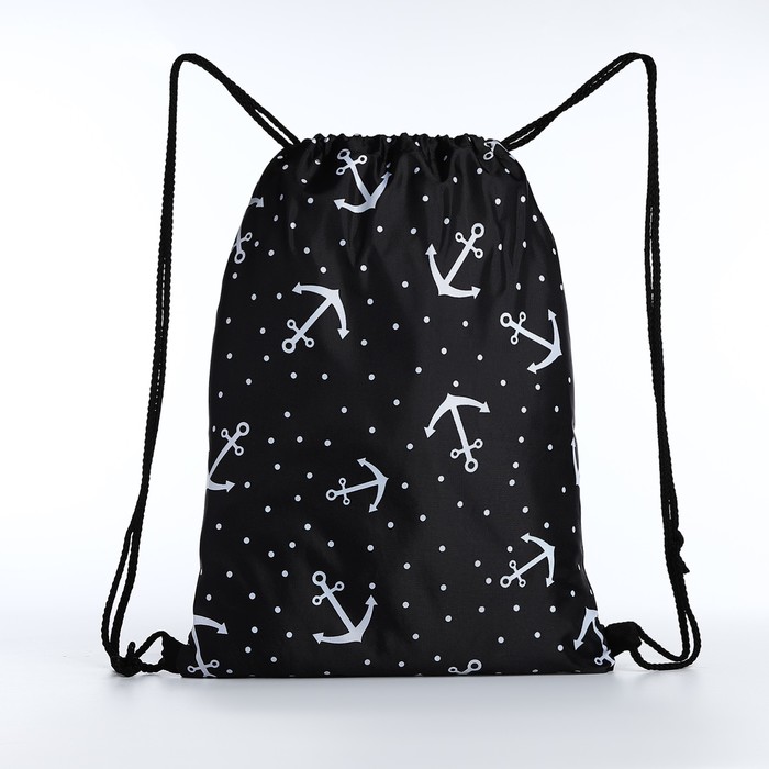 

Мешок для обуви Гус на шнурке 9824420, чёрный, Черный, Гус