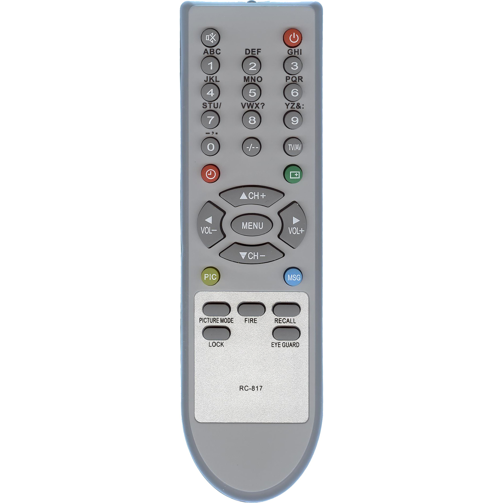 Пульт ДУ Huayu RC-817 Grey (HOT825)
