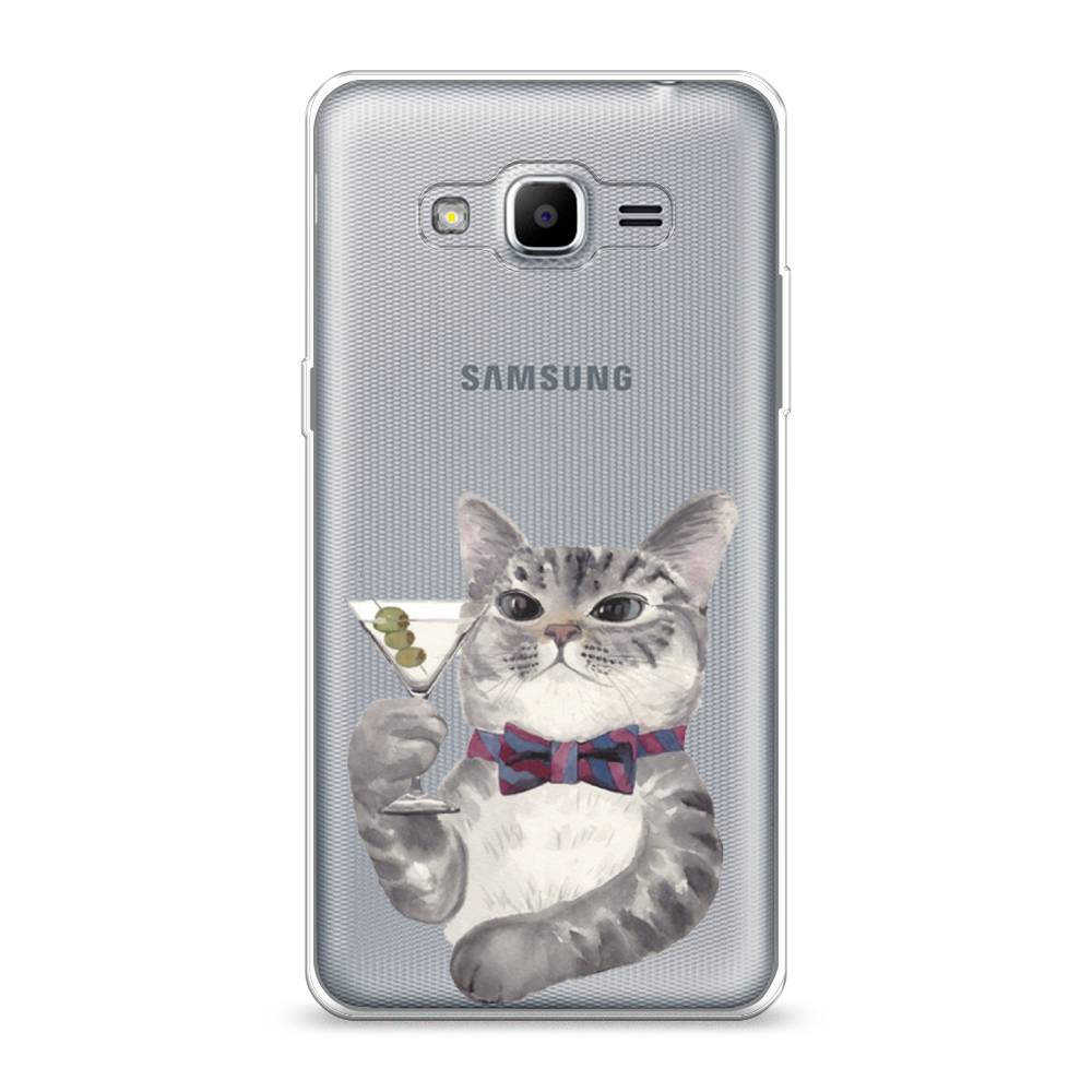 

Чехол Awog "Кот джентльмен" для Samsung Galaxy J2 Prime 2016