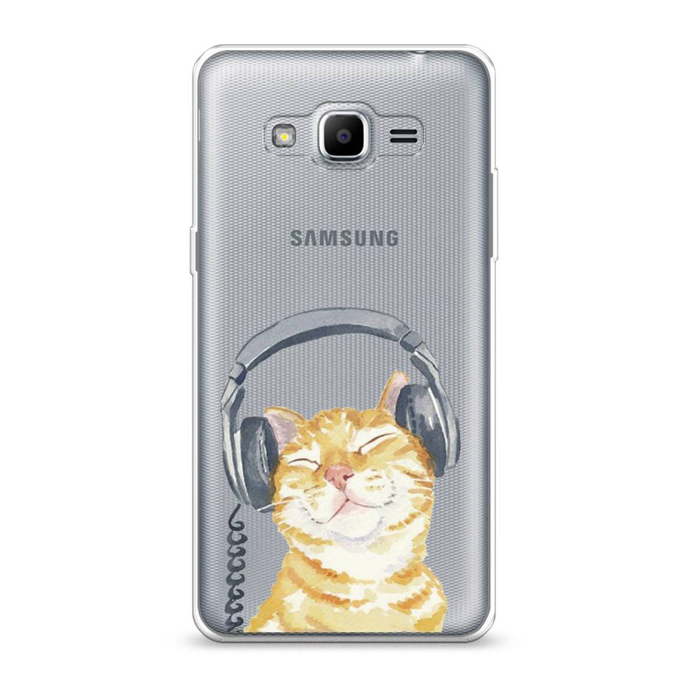 

Чехол Awog "Кот меломан" для Samsung Galaxy J2 Prime 2016