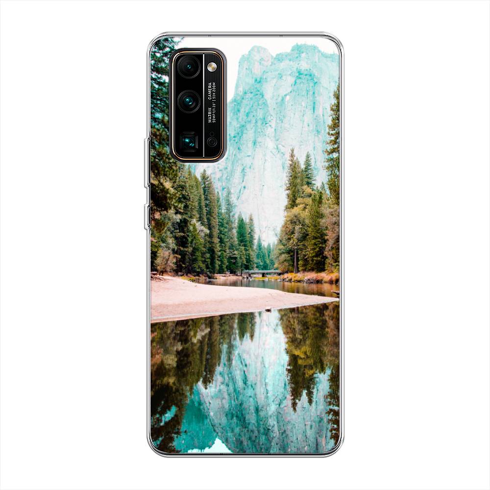 

Чехол Awog на Honor 30 Pro Plus "Горы 11", Зеленый;голубой, 612250-4