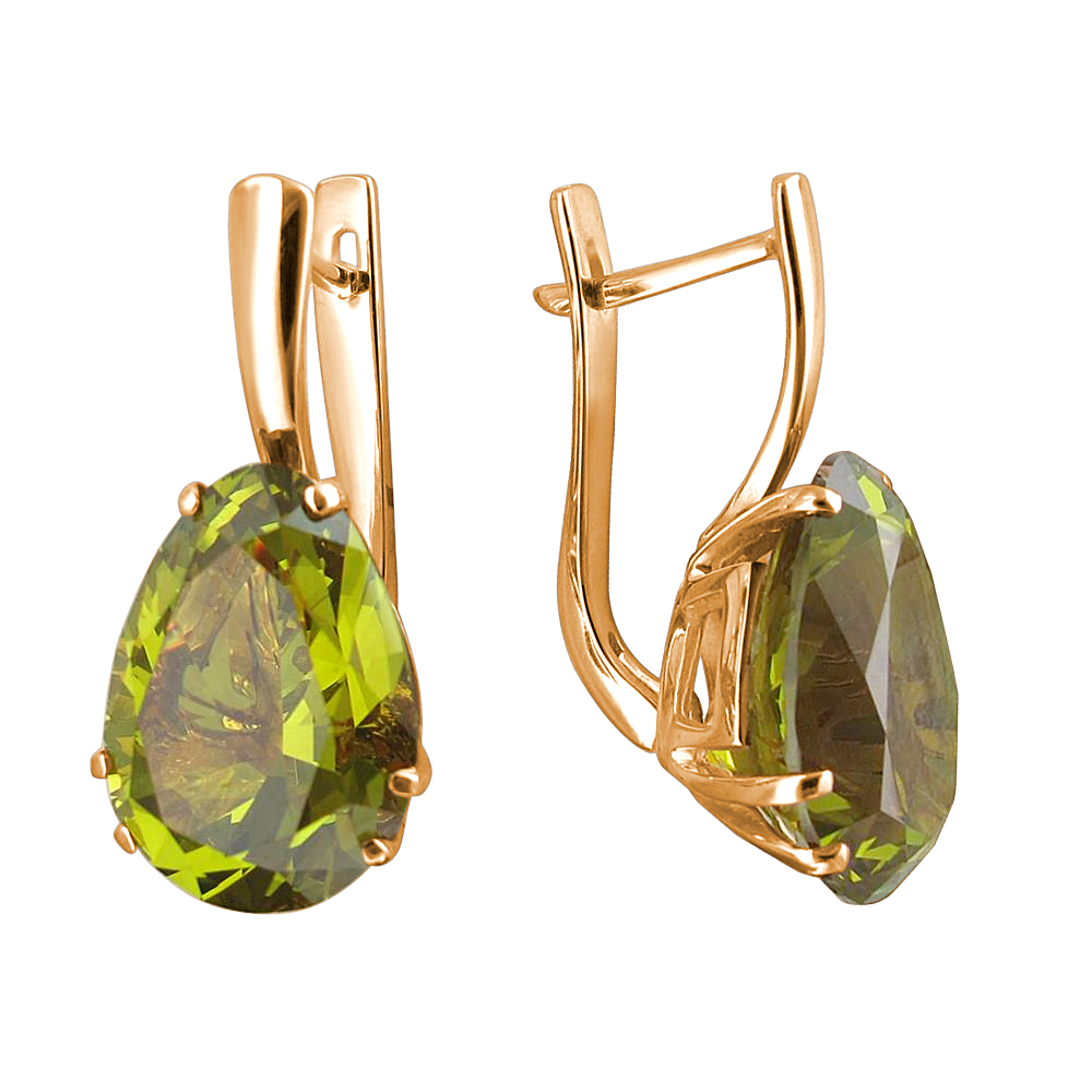 

Серьги из белого золота с султанитом Эстет С25С210816, С25С210816