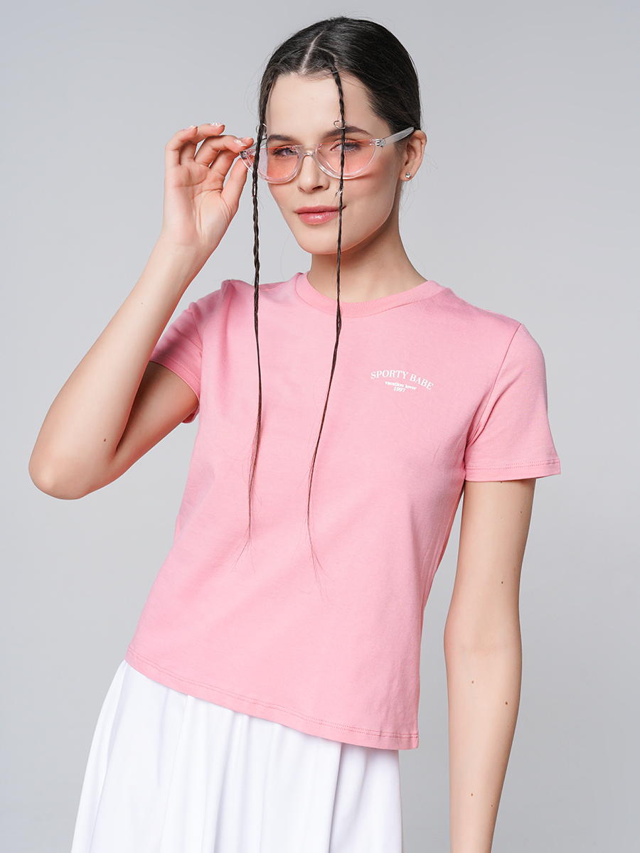 

Футболка женская ТВОЕ 92742 розовая XL, 92742
