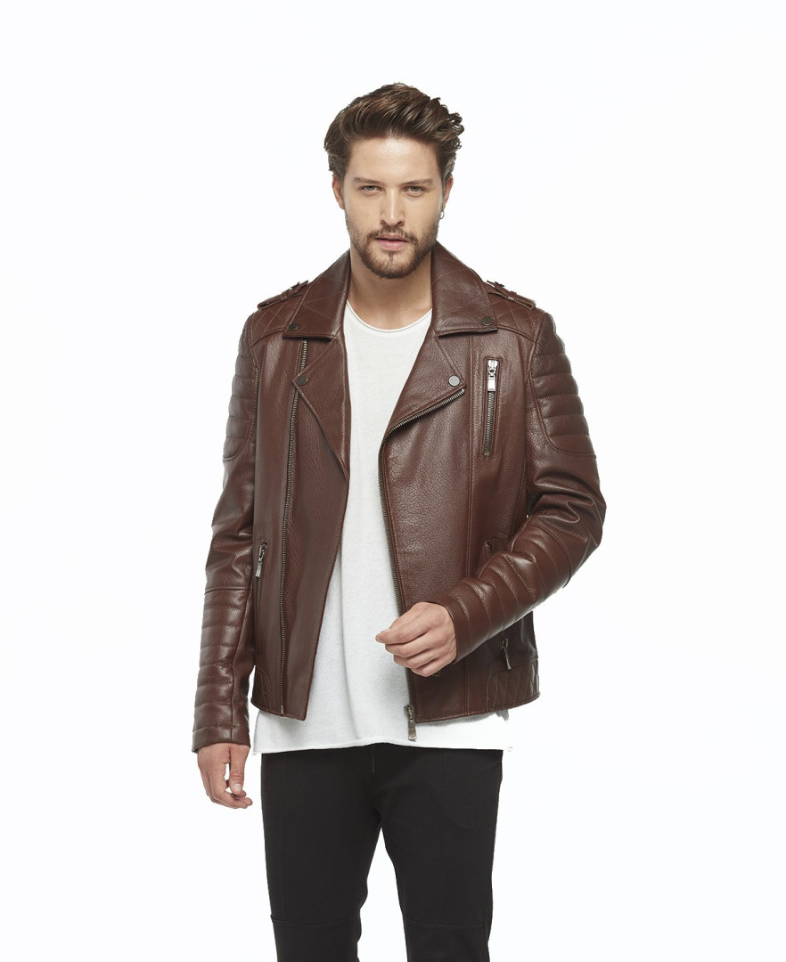 

Куртка мужская Hodore Deri H35-8771-2 коричневая XS (доставка из-за рубежа), Коричневый, H35-8771-2