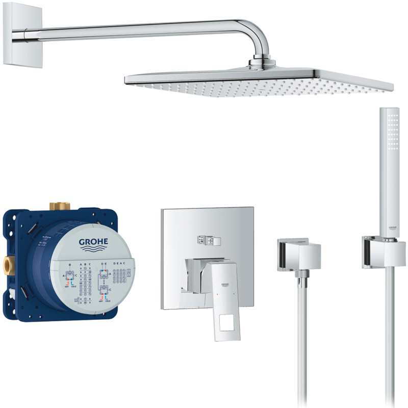 фото Душевой гарнитур grohe eurocube 25238000