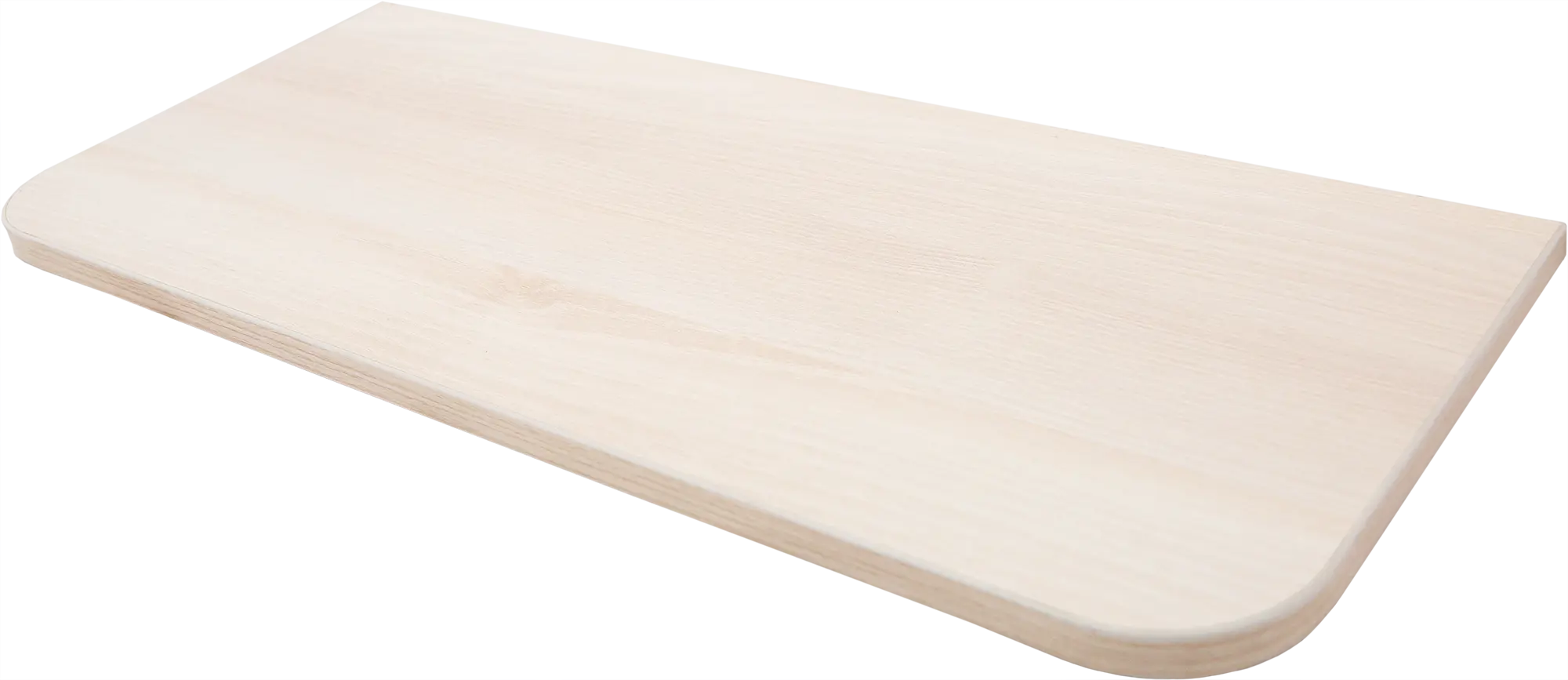 

Полка мебельная закруглённая угловая 60x25x1.6 см ЛДСП цвет акация светлая