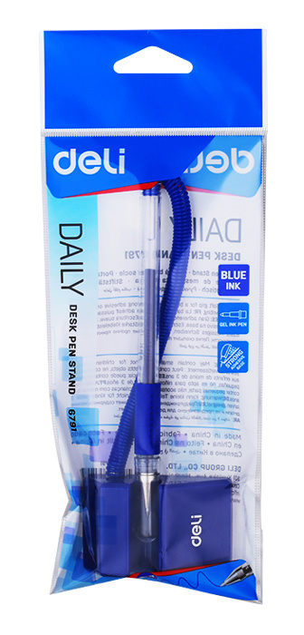 Ручка гелевая Deli Daily E6791blue