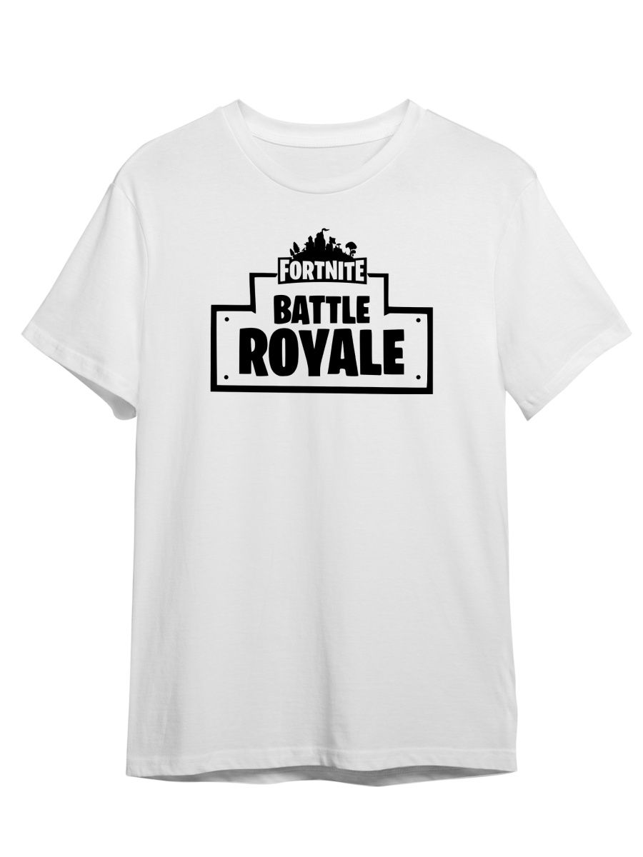Футболка унисекс СувенирShop Fortnite/Фортнайт/Epic Games 16N белая 4XL