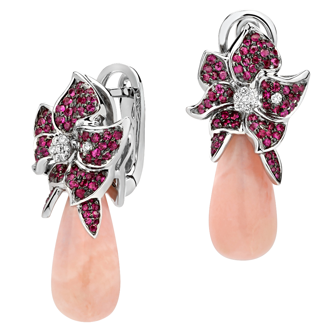 

Серьги из белого золота с бриллиантом Эстет 01С6213467-2, 01С6213467-2