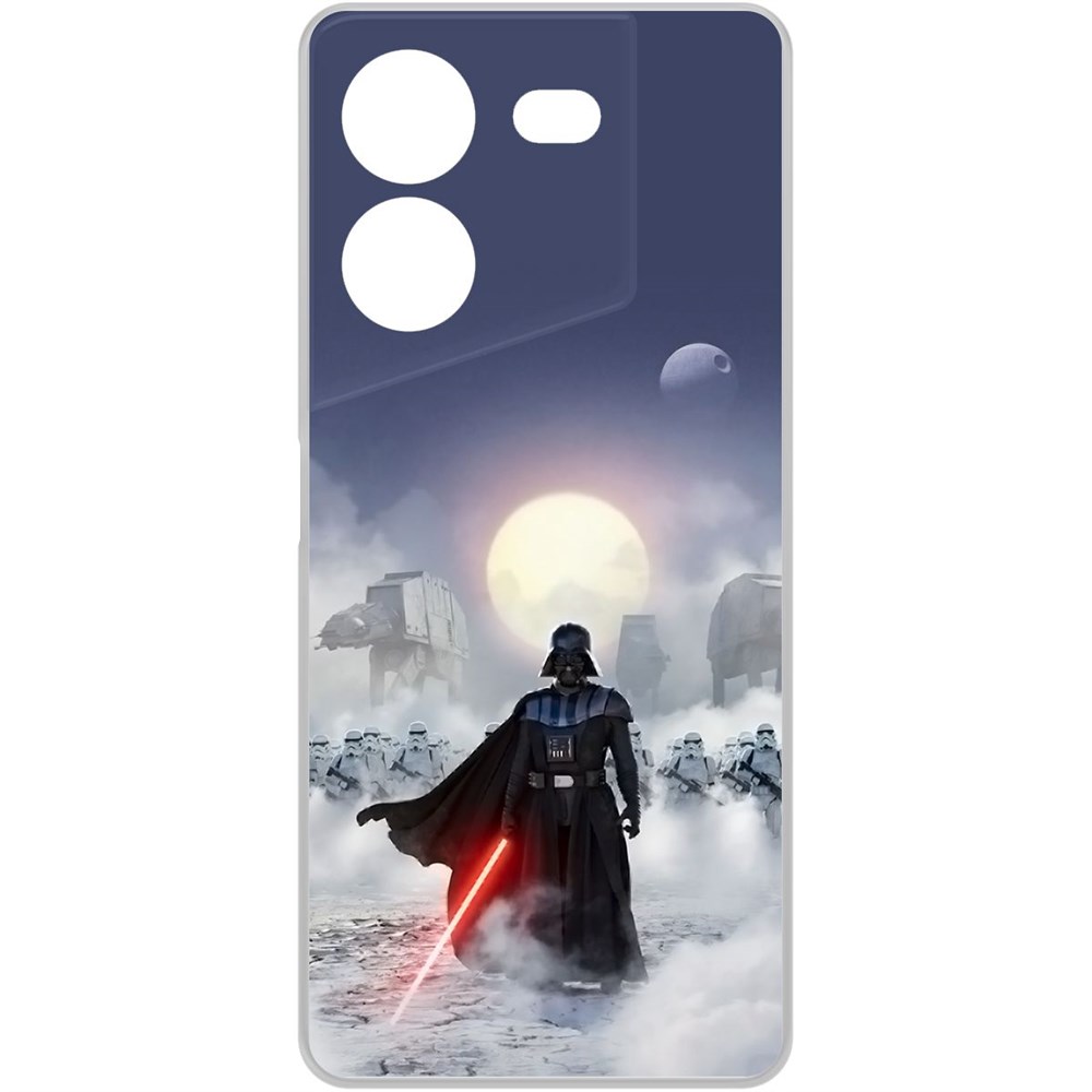 Чехол-накладка Krutoff Clear Case Звездные Войны. Дарт Вейдер для TECNO Pova 5 Pro