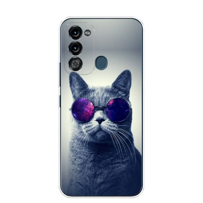 

Чехол Awog на Itel Vision 3 "Космический кот", Разноцветный, 3200850-1