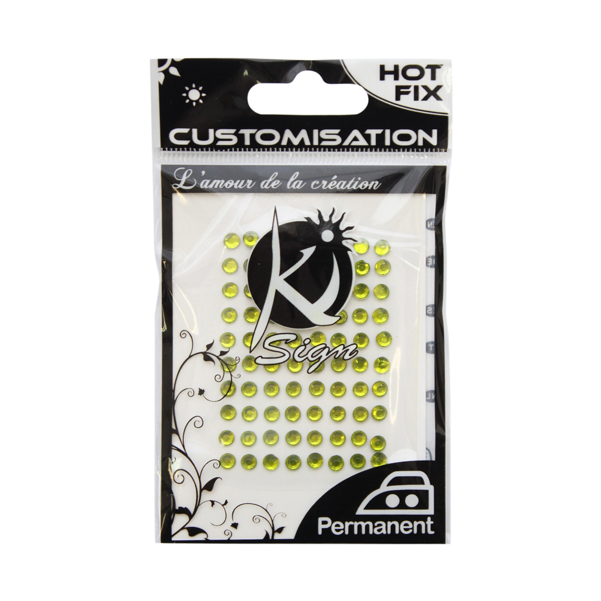 

KS-C-STRASS-4 Термоклеевые стразы стеклянные 4мм, 35шт Ki Sign (зеленый)