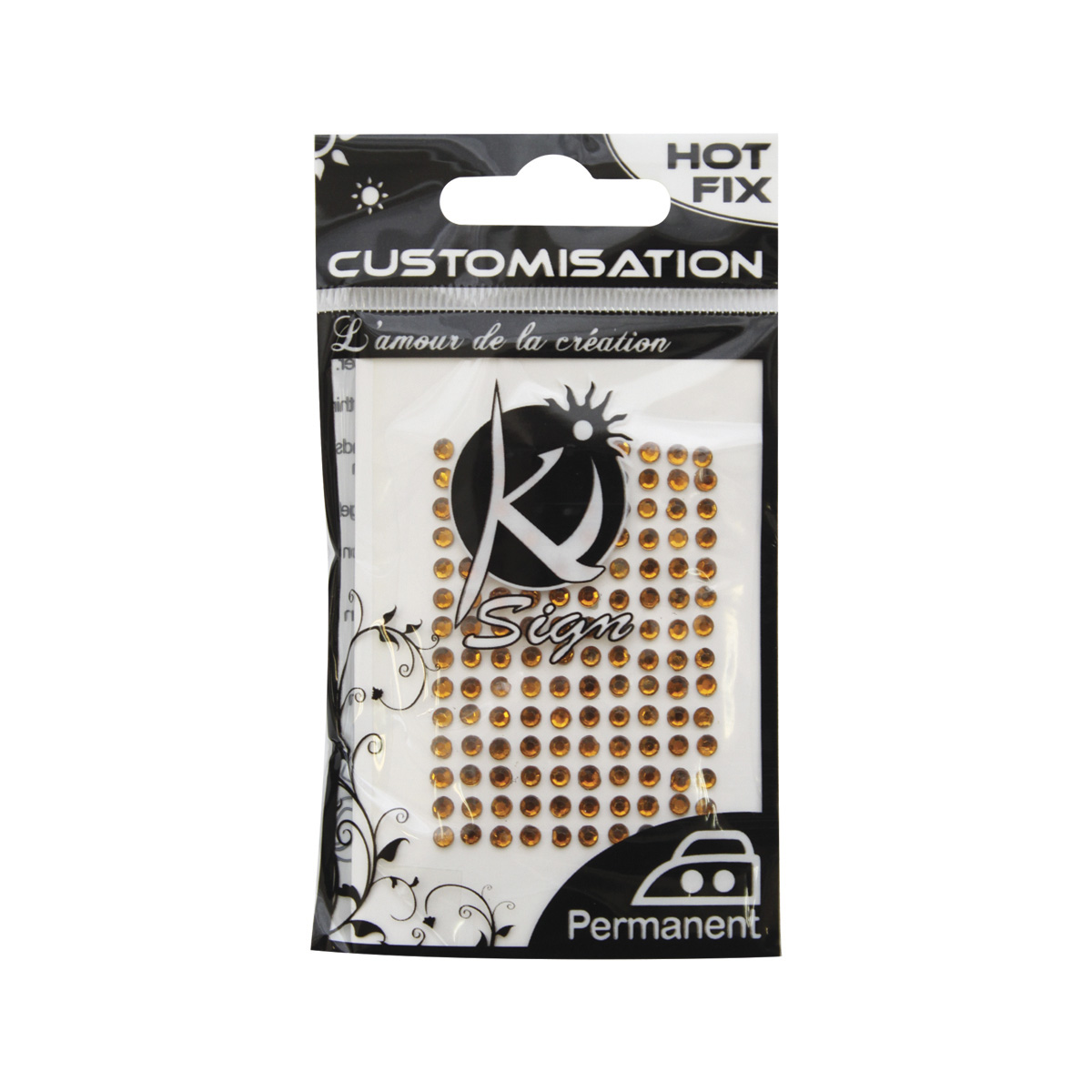 

KS-C-STRASS-3 Термоклеевые стразы стеклянные 3мм, 140шт Ki Sign (оранжевый)