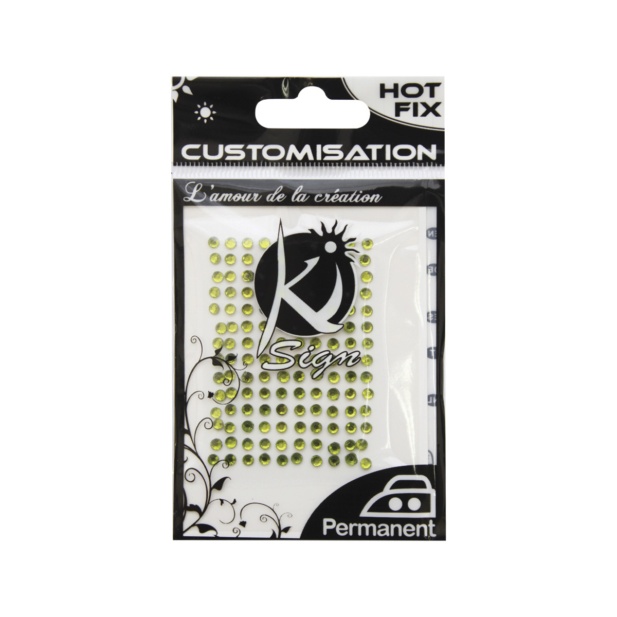 

KS-C-STRASS-3 Термоклеевые стразы стеклянные 3мм, 140шт Ki Sign (зеленый)